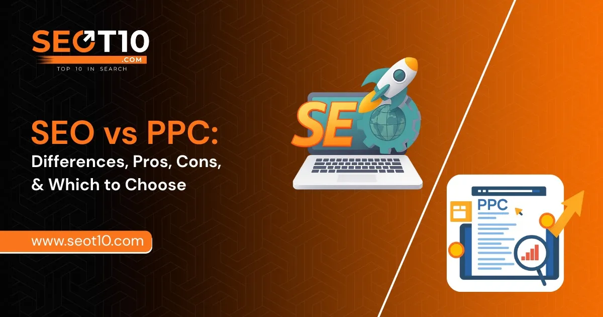 SEO vs PPC: Differences, Pros, Cons, & Which to Choose